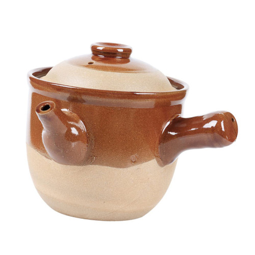 TIDTALEO 1pc Medicine Pot Japanese Cookware Nonstick Frying Pan with Lid Stoneware Clay Ceramic Steam Pot Ceramic Cookware Pot Ceramic Casserole Pot Clay Pharmacies Supplies Soup Pot Small