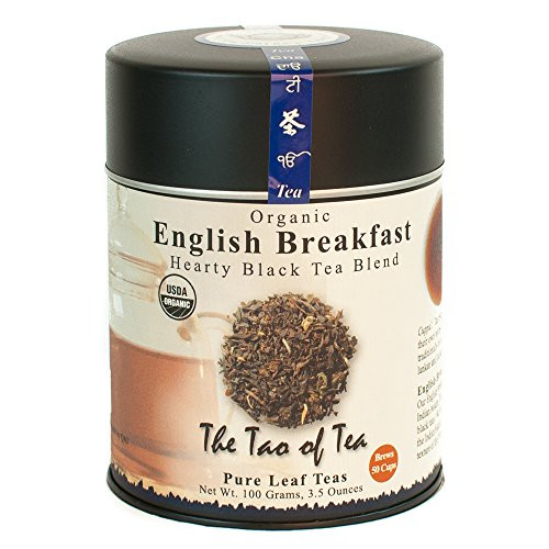 The Tao of Tea, English Breakfast Black Tea, Loose Leaf, 3.5-Ounce Tins  (Pack of 3)