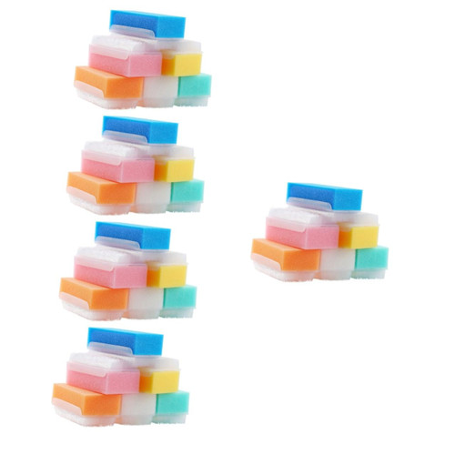 FOMIYES 30 pcs exfoliating Brush Baby Brush Scrub Brush Shower Hair Brush Sponge Massage Brush Occupational Brush ot Sensory Brush Pipette Baby take a Bath Sponge Plastic Newborn Hairbrush