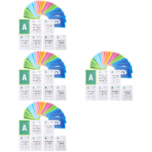 ibasenice 196 Pcs Guitar Chord Diagram Guitar Fingering Chart for Novice Guitar Fingering Poster Guitar Fingering Diagram Music Note Guitar Chords Bass Guitar Coated Paper Ballad Guitar Wire