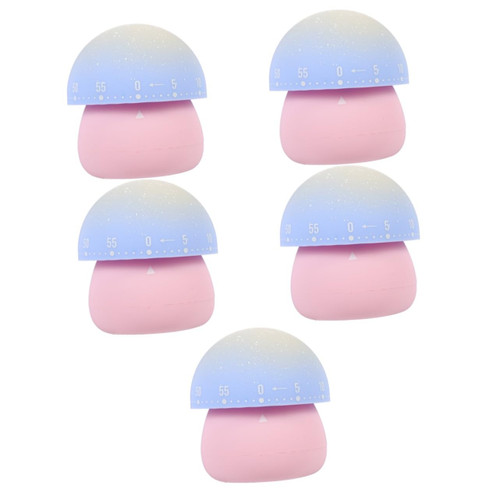 DECHOUS 5pcs Kitchen Timer Kitchen Clock Timer Kitchen Alarm Timer Chef Cooking Timer Study Timer for Kids Timer for Kitchen Children Cooking Timer Cute Student Countdown Timer Abs Egg