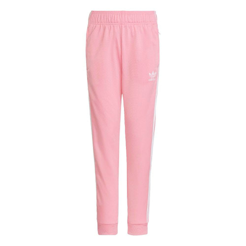 adidas Originals Kids' Adicolor Superstar Track Pants, Bliss Pink, Large