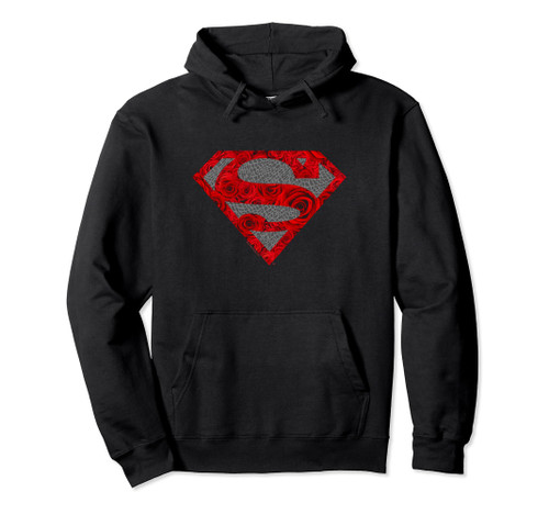 Superman Elephant Rose Shield Pullover Hoodie Pullover Hoodie