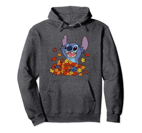 Disney Lilo & Stitch Autumn Leaves Stitch Pullover Hoodie