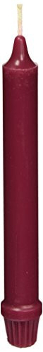 Colonial Candle Classic Tapers, 8-Inch, Mulberry - Pack of 12