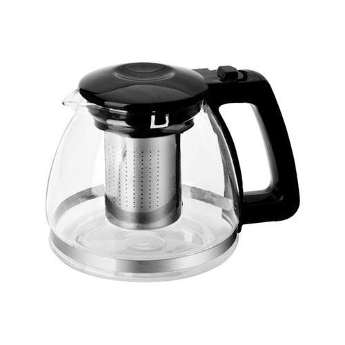 BaydoG Teapot with Infuser Teapot with Stainless Steel Infuser Glass Tea Kettle for Tea Bag Loose Tea Teapots BaydoG Teapot with Infuser Teapot with Stainless Steel Infuser Glass Tea Kettle for Tea Bag Loose Tea Teapots