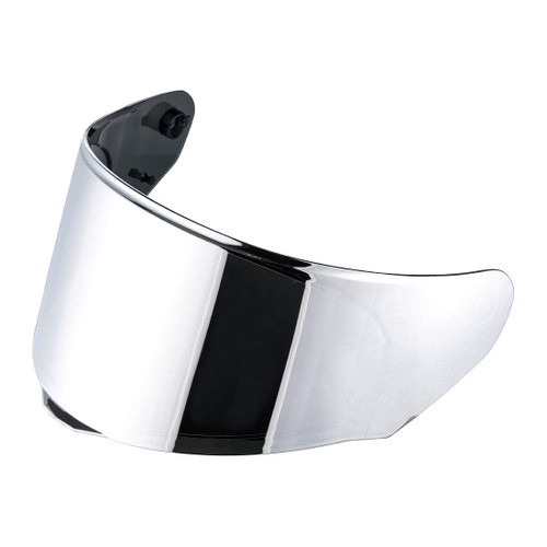 LS2 Assault/Rapid/Stream Pinlock Ready Outer Shield (Silver Iridium)