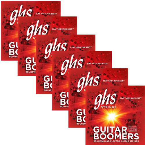 6 Sets GHS Boomers GBZWLO Zakk Wylde Signature Electric Guitar Strings 11-70