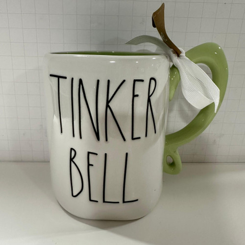 Rae Dunn TINKER BELL Mug - Ceramic - DOUBLE SIDED