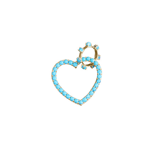 925 Sterling Silver Turquoise Heat Pendant Pendant for Women, Heart Shape Pendant, Silver Turquoise Pendant, Turquoise Heart 925 Sterling Silver Turquoise Heat Pendant Pendant for Women, Heart Shape Pendant, Silver Turquoise Pendant, Turquoise Heart