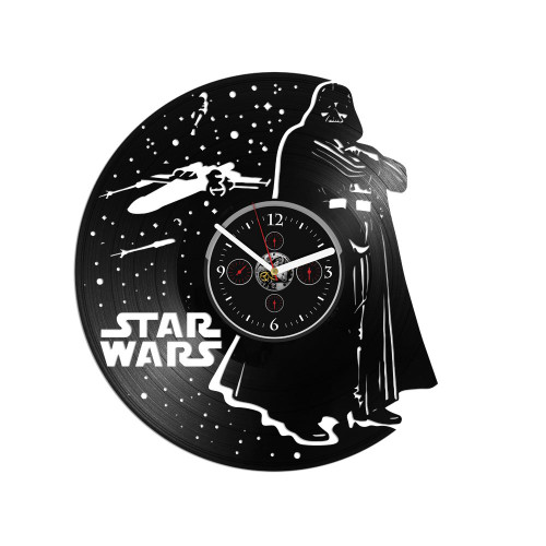Clock Darth Vader Vinyl Wall Clock For Man Vinyl Wall Clock Star Wars Star Wars 12 Inch Star Wars Wall Clock Vintage Birthday Star Wars Clock Star Wars Vinyl Record Wall Clock