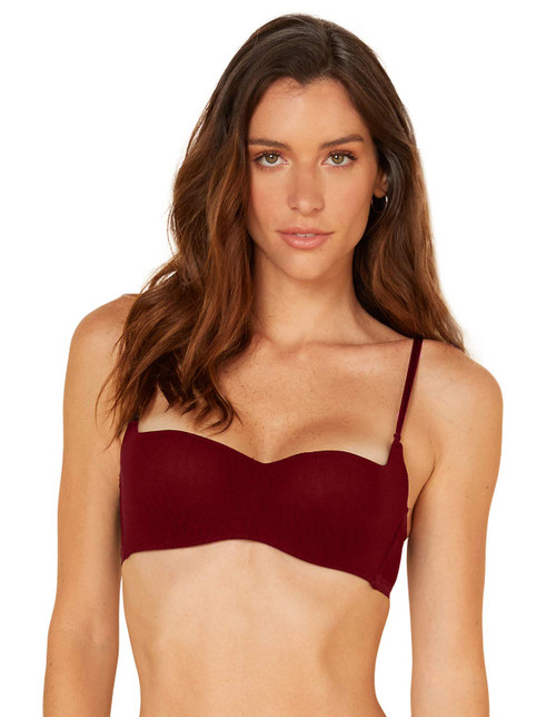 Cosabella Women's Soire Confidence Demi Bra, Deep Ruby, 36B