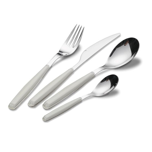 ONUIFIKE Silverware Set, 4/16/24/32 Pieces Tableware Steak Knife And Fork Set Household Knife, Fork And Spoon Stainless Steel Fork And Spoon, Cutlery Flatware Set (Color : 3, Size : 4Set-16Pcs)