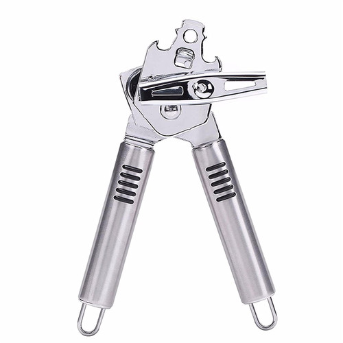 can opener Can Opener Manual, Food-Safe Stainless Steel Can Opener, Easy to Use for Kitchenaid, Can Opener/Jar/Bottle Opener with Smooth Edge manual can opener