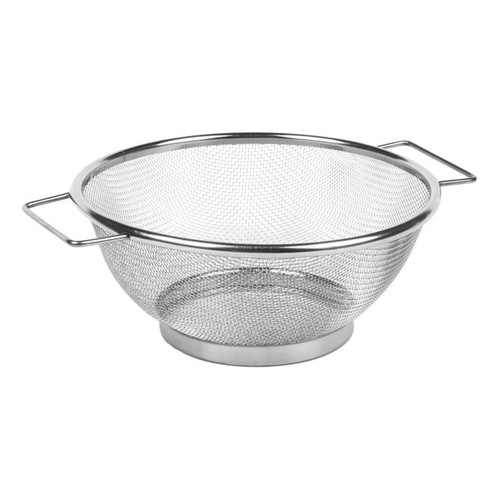 Drain Basket Bowl Fine Mesh Strainer Bowl Drainer Vegetable Sieve Colander Sifter Kitchen Storage Basket Stainless Steel