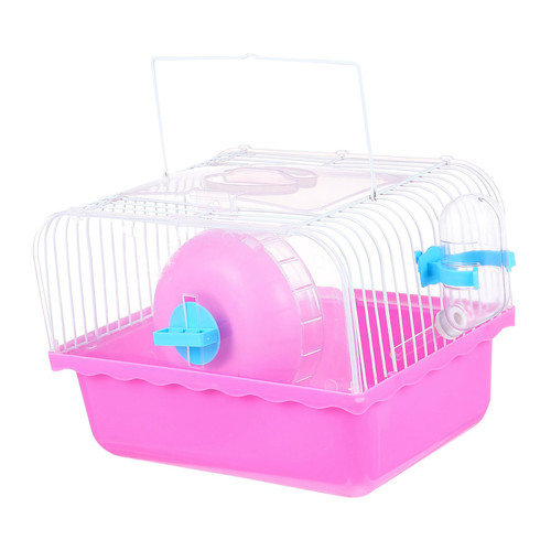 iplusmile Hamster Cage Villa Cage for Small Pets Pet Cage Chinchilla Cage Hamster Starter Cage Pet House Pet Supplies Transparent Pet Nest Hamster Bed Chinchilla House Plastic Hamster House