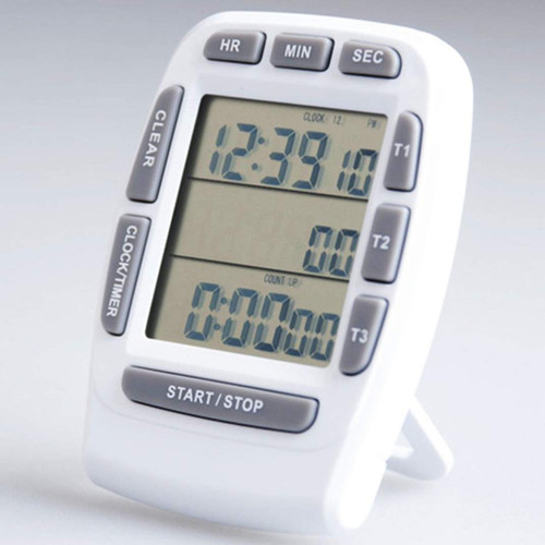 Kitchen Timer Digital Magnetic, Timing/Countdown Digital Electronic Timer, Egg Timer Timer Kitchen Alarm Clock, Three Sets of Timing Kitchen Timer Clock