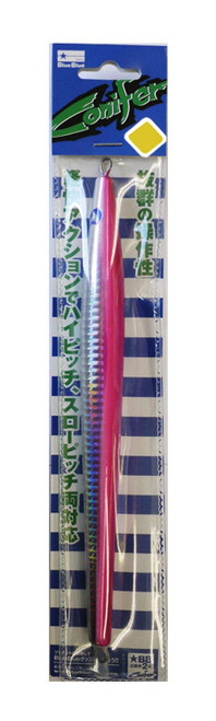 Blue Blue Metal Jig Lures Conifer 160g #2 Pink Silver Glow