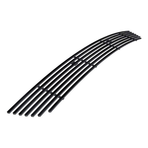 APS Compatible with Ford Mustang GT 2013-2014 Lower Bumper Stainless Steel Black Billet Grille Grill Insert F65926H