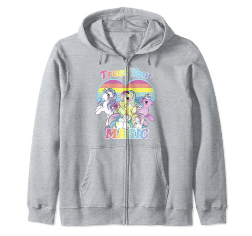 My Little Pony Pride Trust Your Magic Group Rainbow Zip Hoodie
