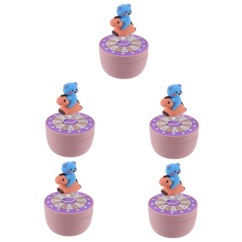 PRETYZOOM 5pcs Kitchen Timer Cooking Timer for Kitchen Cute Cooking Timer Visual Timer for Kids Desk Learning Manager Visual Manager Study Timer Manual Boiled Eggs Student