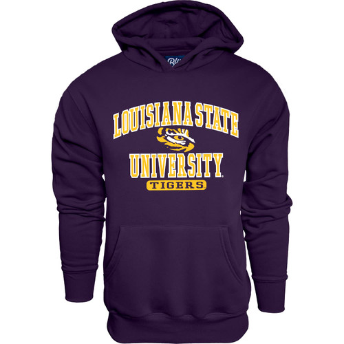 Blue 84 LSU Tigers Kids Hooded Sweatshirt Action Item, Team Color, Large Blue 84 LSU Tigers Kids Hooded Sweatshirt Action Item, Team Color, Large