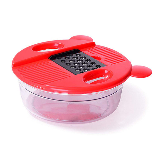 Vegetable Chopper Kitchen Vegetable Slicer Spiralizer Slicer Dicer ?Rotary Cheese Grater,Vegetable Slicer,Mandoline Multifunctional Vegetable Choppers, Vegetable Cutter and Slicer Food Cutter Stainles