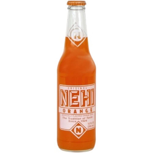 Nehi Orange Soda, 12 Ounce (12 Glass Bottles)