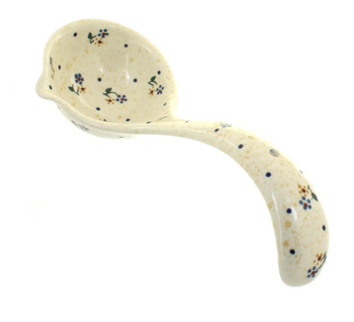 Polish Pottery Country Meadow Soup Ladle