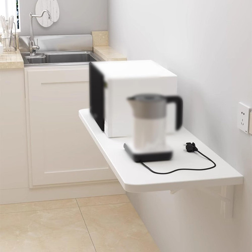AYHARYLH Wall Table Fold Down Laundry Folding Table Wall Mounted Kitchen Restaurant Home Bar Work Table, for Kitchen Laundry Room Bathroom Bedroom (Size : 15.7 * 7.8in)