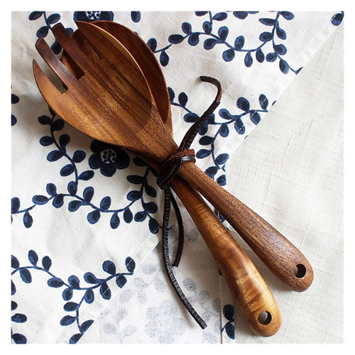 Dinner Spoons Dessert Spoon Salad Spoon Fork Spoon Set Salad Kitchen Utensils Long Handle Soup Spoon Ladle Tableware Metal spoon Porcelain spoon Wooden spoon