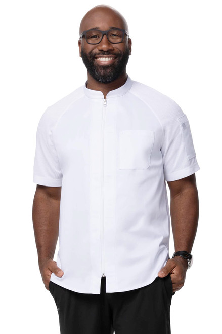Chef Works Men's Arcadia Chef Coat, White, X-Large