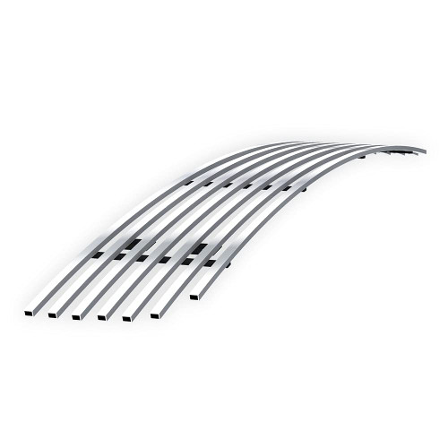 APS Compatible with Honda Accord 2008-2010 Coupe Lower Bumper Stainless Steel Chrome Horizontal Billet Grille Grill Insert H66557A