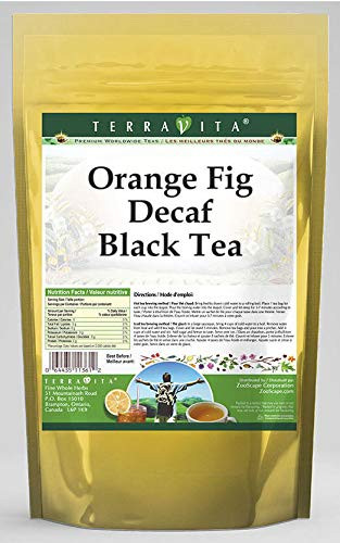 Orange Fig Decaf Black Tea (50 tea bags, ZIN: 534944)