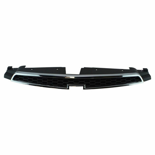 JKSXIX Grille Front Upper Side Chrome&Black Chrome Black Grill Assembly Chrome & Black 2956385812