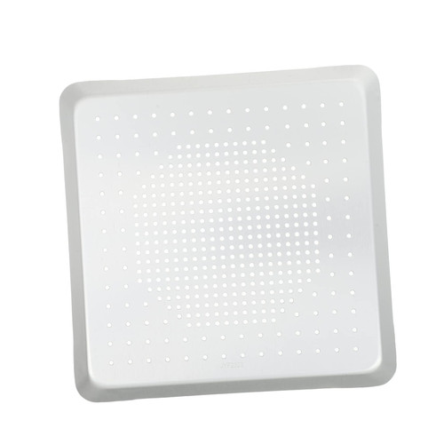 PRETYZOOM 3 Pcs Pizza Pan 12 Inch Pizza Tray Square Pizza Square Baking Tray Pizza Baking Screen Pizza Trays Plates Pie Plate Bread Oven Cake Baking Pan Round Tray Aluminum Alloy With Hole