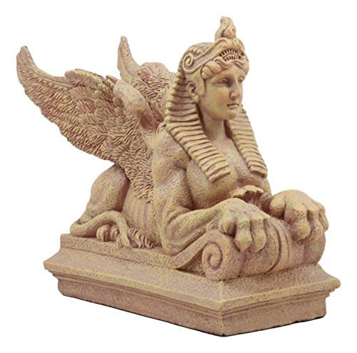 Ebros Ptolemaic Era Egyptian Sphinx Statue 8" Long Ancient Egyptian Gods and Pharaohs Sphinx Guardian Deity Figurine Ebros Ptolemaic Era Egyptian Sphinx Statue 8" Long Ancient Egyptian Gods and Pharaohs Sphinx Guardian Deity Figurine