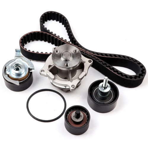 ASTOU Timing Belt Kit w/Water Pump Fit for Mercury for Mystique 2L 1999-2000 for Ford for Contour 2L 1999-2000 Replace Timing Belt OEM - TBK294A