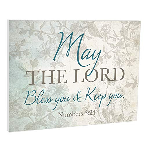 Elanze Designs May The Lord Bless You 14 x 11 Wood Print Overlay Wall Art Sign Plaque