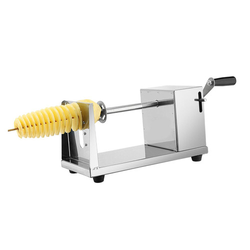 HEMOTON French Fry Cutting Tool Potato Machine Potato Spiral Cutter Potato Slicer Spiral Potato Cutter Spiral Vegetable Cutter Dicer Vegetable Cutter Veggie Chopper To Rotate Manual
