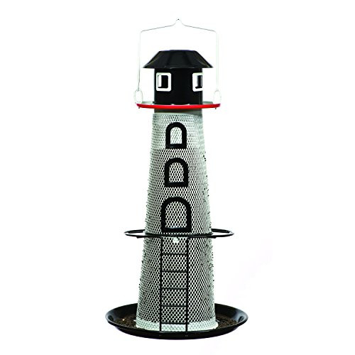 Perky-Pet LH00355 Solar Lighthouse Finch Bird Feeder