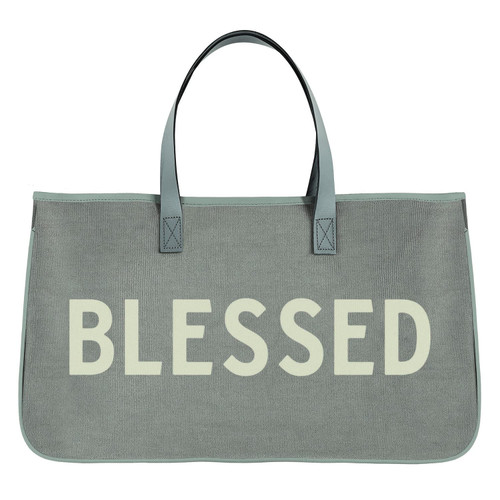 Santa Barbara Design Studio Casual Everyday Tote Bag, Blessed,20 x 11-Inch,L1617