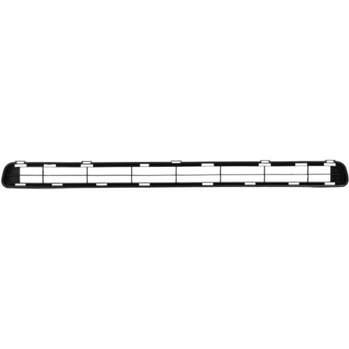 QIXINNET Bumper Grille Upper Side Textured Black Plastic Grill 14482604