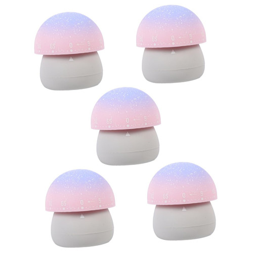 Zerodeko 5pcs Kitchen Timer Kitchen Food Timers Mechanical Timer Countdown Timer Mechanical Stopwatch Classroom Alarm Clock Digital Timer for Kids Oven Timer Cute Dream Manager Abs Student