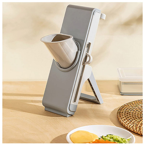 Slicer Dicer Chopper Cutter Fruit and Vegetable Manual, Fruit and Vegetable Slicer Multifunctional Safety, Vegetable Chopper Manual Kitchen Utensil Vegetables