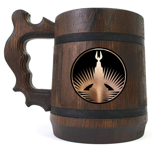 Rapture Beer Mug, Beer Stein, Wooden Beer Tankard, Gamer Gift, Personalized Beer Mug, Gift for Him, Wedding Gift, Groomsmen Gift Rapture Beer Mug, Beer Stein, Wooden Beer Tankard, Gamer Gift, Personalized Beer Mug, Gift for Him, Wedding Gift, Groomsmen Gift