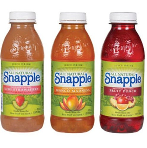 Snapple Juice Drink Variety Pack, 20 oz., 24/Pack (26001)