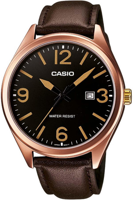 Casio Enticer Analog Black Dial Men's Watch - MTP-1342L-1B2DF (A628)