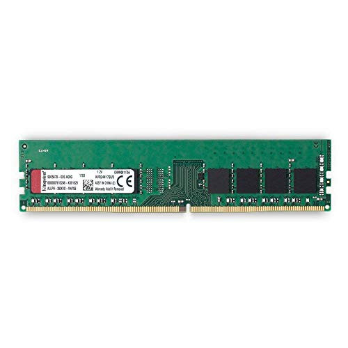 Kingston ValueRAM 8GB 2400MHz DDR4 Non-ECC CL17 DIMM 1Rx8 Desktop Memory (KVR24N17S8/8)