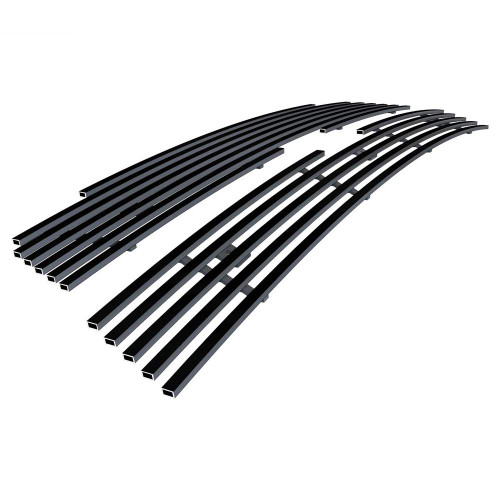 APS Compatible with Chevy Colorado 2004-2012 Main Upper Stainless Steel Black Billet Grille Grill Insert C65747H